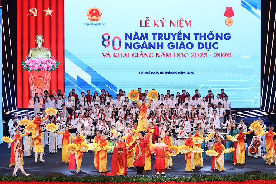 Cùng cả nước, các trường học trên địa bàn xã Sơn Thành đồng loạt tổ chức Lễ khai giảng chào đón năm học mới 2025-2026